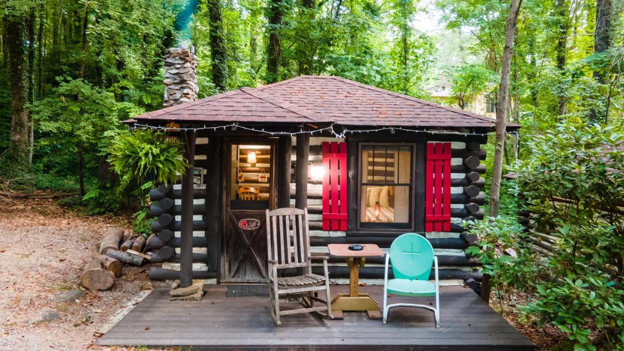 Log Cabin Motor Court Asheville Extérieur photo